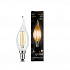 Gauss LED Candle tailed 7W E14 Filament 2700K Лампа светодиодная