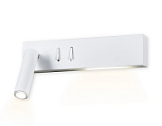 Ambrella FW285 SWH белый песок LED 4200K 3W+3W 260*50*65 Бра