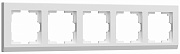 Werkel Stark W0051801 Рамка на 5 постов (белый)