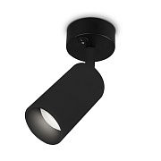Ambrella  TA127 BK черный GU10 max 12W D70*164*D55 Светильник накладной поворотный с выключателем