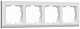 Werkel Stark W0041801 Рамка на 4 поста (белый)