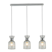Linvel LV 9451/3 Альма Хром Е14 40W 620х120х700мм Люстра