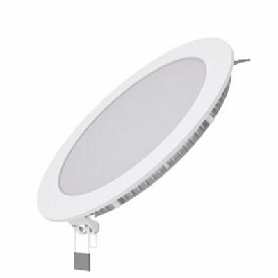Gauss ультратонкий круглый IP20 12W 2700K Светильник