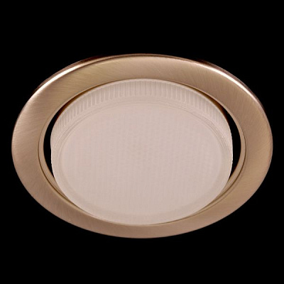 Ecola GX53 H4 сатин-хром Светильник