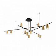 Kink Light 07621-12,20 Люстра Рия черный/бронза Gu10*12