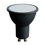 Feron PRO MR16 LED GU10 8W 4000K LB-1608 Лампа светодиодная в черном корпусе