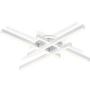 Ambrella FL6281 WH белый 58W 3000K-6400K 700*700*85 (ПДУ ИК) Люстра