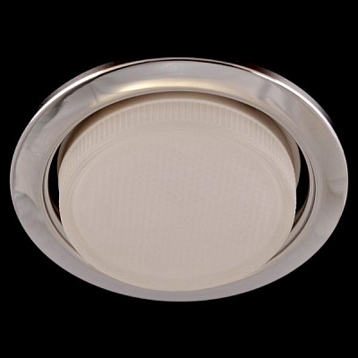 Ecola GX53 H4 хром Светильник