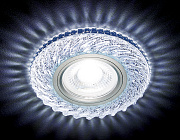 Ambrella S295 PR/WH хром/перламутровый MR16, 3W LED Светильник