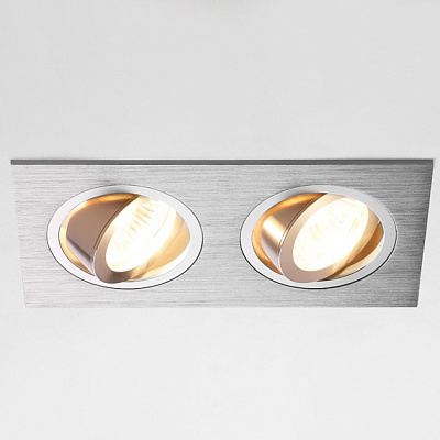 Ambrella A601/2 AL MR16 алюминий Светильник