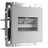 Werkel W1181106 Розетка двойная Ethernet RJ-45 (серебряный)