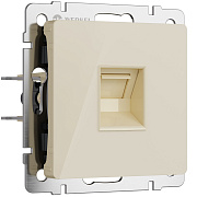 Werkel W1181043 Розетка Ethernet RJ-45 (айвори акрил)