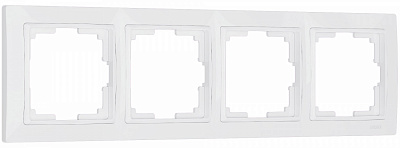 Werkel W0042001 Рамка на 4 поста (белый, basic)