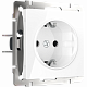 Werkel W1171001 Розетка с заземлением (белая)