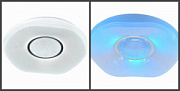 Linvel MS 1003 81W 3000-6000К  Linvel АС 180-240V MS 1003 81W с подсветкой RGB 490мм с ПДУ Светодиодный светильник