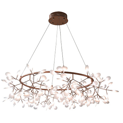 Kink Light 07521-162,33 Люстра Ветта розовое золото d120 h182 Led 81W (3000K)