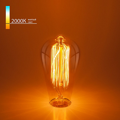 Elektrostandard Ретро лампа Эдисона ST64 60W