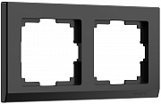 Werkel Stark W0021808 Рамка на 2 поста (черный)
