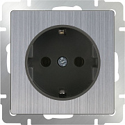 Werkel W1171002 Розетка с заземлением (глянцевый никель)