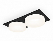 Ambrella TN1319/2 SBK/FR черный песок/белый матовый GU5.3 182*92*45 Светильник встраиваемый