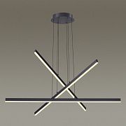 Odeon Light Подвесной светильник 3890/48L L-VISION ODL20 057 черный/металл  LED 4000K 48W 220V RUDY