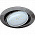 Ecola GX53 FT9073 черный хром Светильник Ecola GX53 FT9073 светильник встраиваемый поворотный черный хром 40x120  [FB5390ECB.]