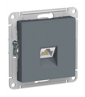 AtlasDesign Грифель Розетка компьютерная RJ45, кат. 6A, механизм