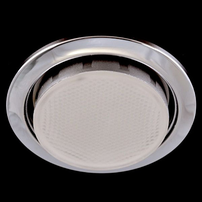 Ecola GX53 H4 хром Светильник