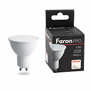 Feron PRO LED MR16 10W GU10 2700K LB-1610 Лампа светодиодная