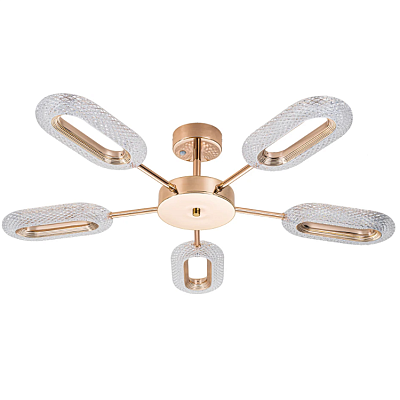 ARTE LAMP A2489PL-5GO OVALE Люстра