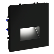 VOLTUM Подсветка светодиодная встраиваемая S70 с датчиком, (черный матовый)