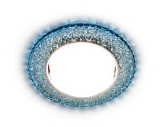 Ambrella G298 CL/CLD хром/прозрачный GX53+3W(LED COLD) Светильник