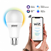 Gauss LED Globe LED 10.0 E27 2700-6500K DIM+CCT A60 Smart Home Лампа светодиодная Умный Дом