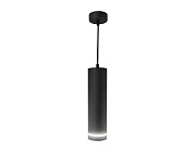 Ambrella TN290 SBK черный песок LED 4200K 9W D80*290 Светильник подвесной