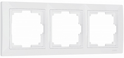 Werkel W0032001 Рамка на 3 поста (белый, basic)
