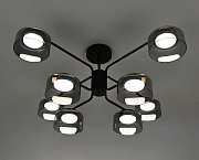 Linvel  MS 1227/8 Паго Чёрный GX53 max.9W 810х810х325мм Люстра