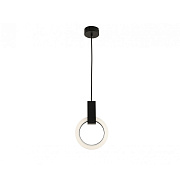 Kink Light 08430-20,19 Подвес Азалия черный d20 h300 Led 9W (4000K) (корпус w20*32)..