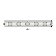 Лента Wallwasher 18W 48LED/м Теплый белый 24V IP67  SWG-248-24-WW20/45-67