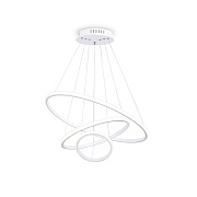 Ambrella FL40818/3 WH белый 4200K 56W D200/400/600*1300 (Без ПДУ) Люстра
