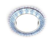 Ambrella G296 CL/CLD хром/прозрачный GX53+3W(LED COLD) Светильник