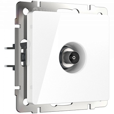 Werkel W1183001 ТВ-розетка оконечная (белая)