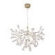 Светильник подвесной EVITA SP63 GOLD/TRANSPARENT   CRYSTAL LUX