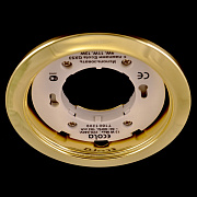 Ecola GX53 H4 золото Светильник Ecola GX53 H4 Downlight without reflector_gold (светильник) 38x106 (к+)  [FG53H4ECB.]