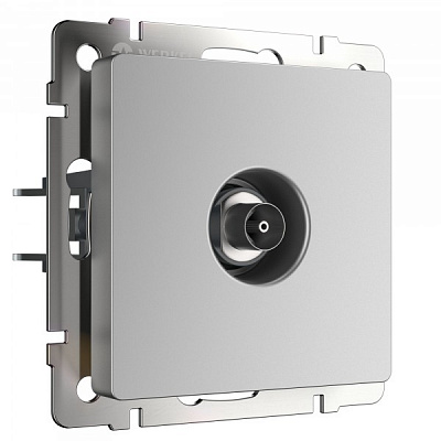 Werkel W1183006 ТВ-розетка оконечная (серебряный)