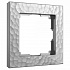 Werkel Hammer W0012406 Рамка на 1 пост (серебряный)