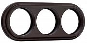 Werkel Retro Legend W0035226 Рамка на 3 поста (венге)